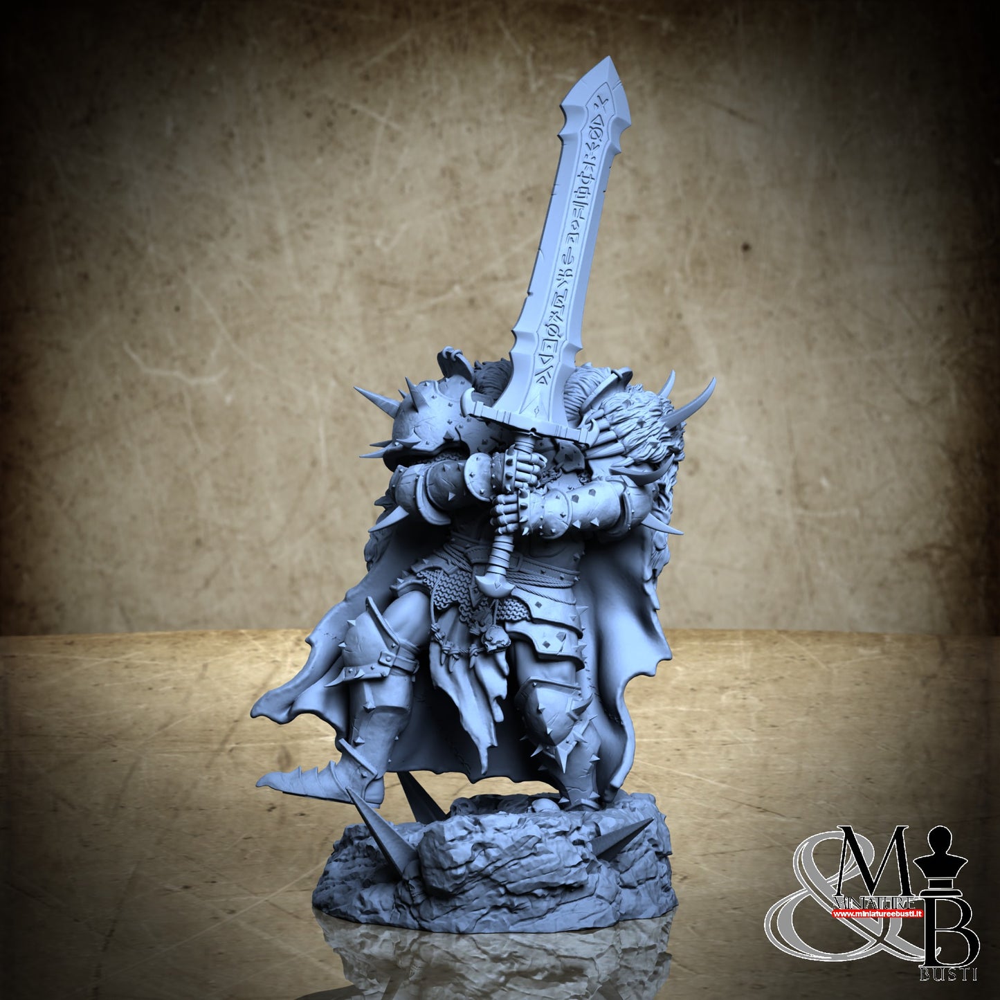 Blessed Champions of Gorkal (Pose 3) - Sword