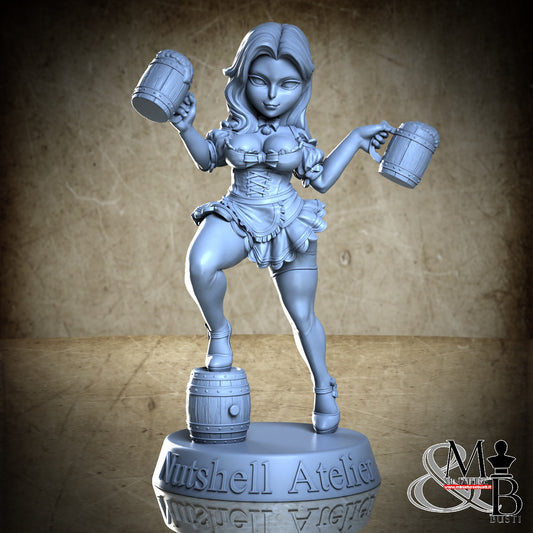 Chibi Barmaid - Clothed