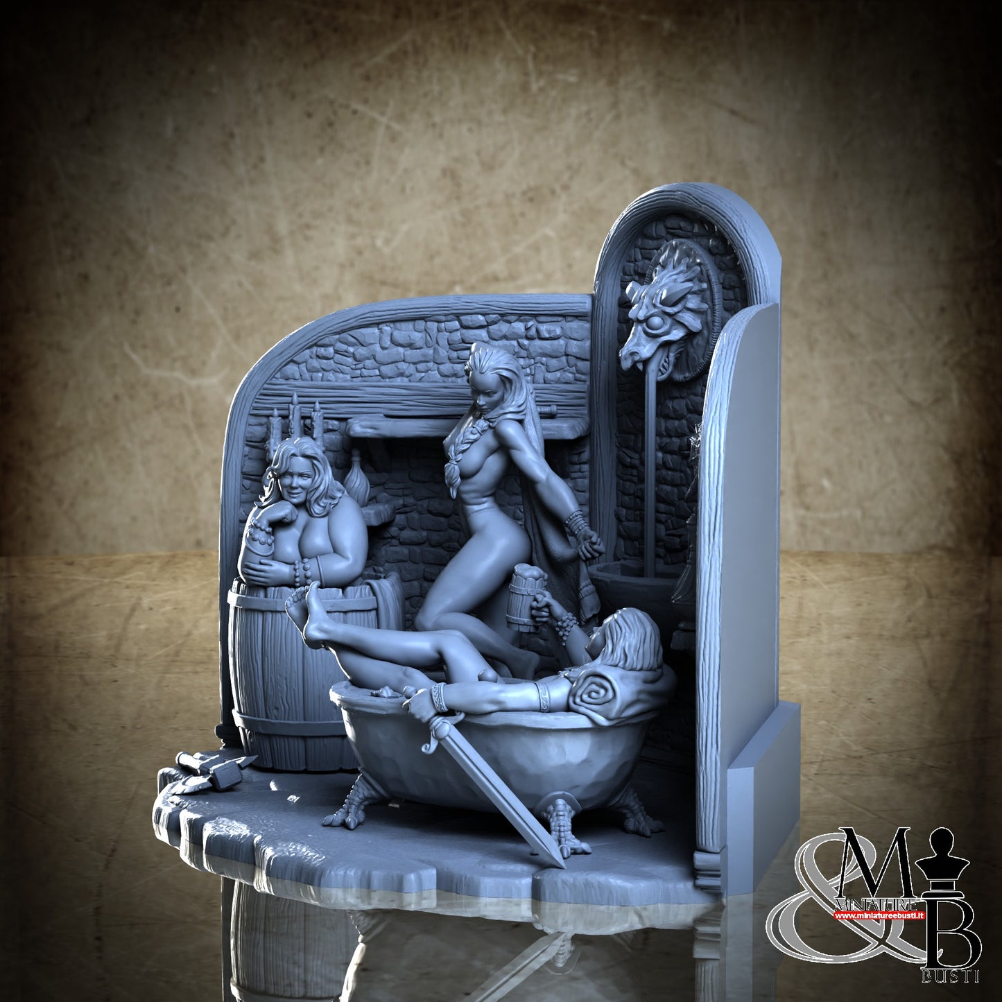 Chilling in the Bathouse - NSFW