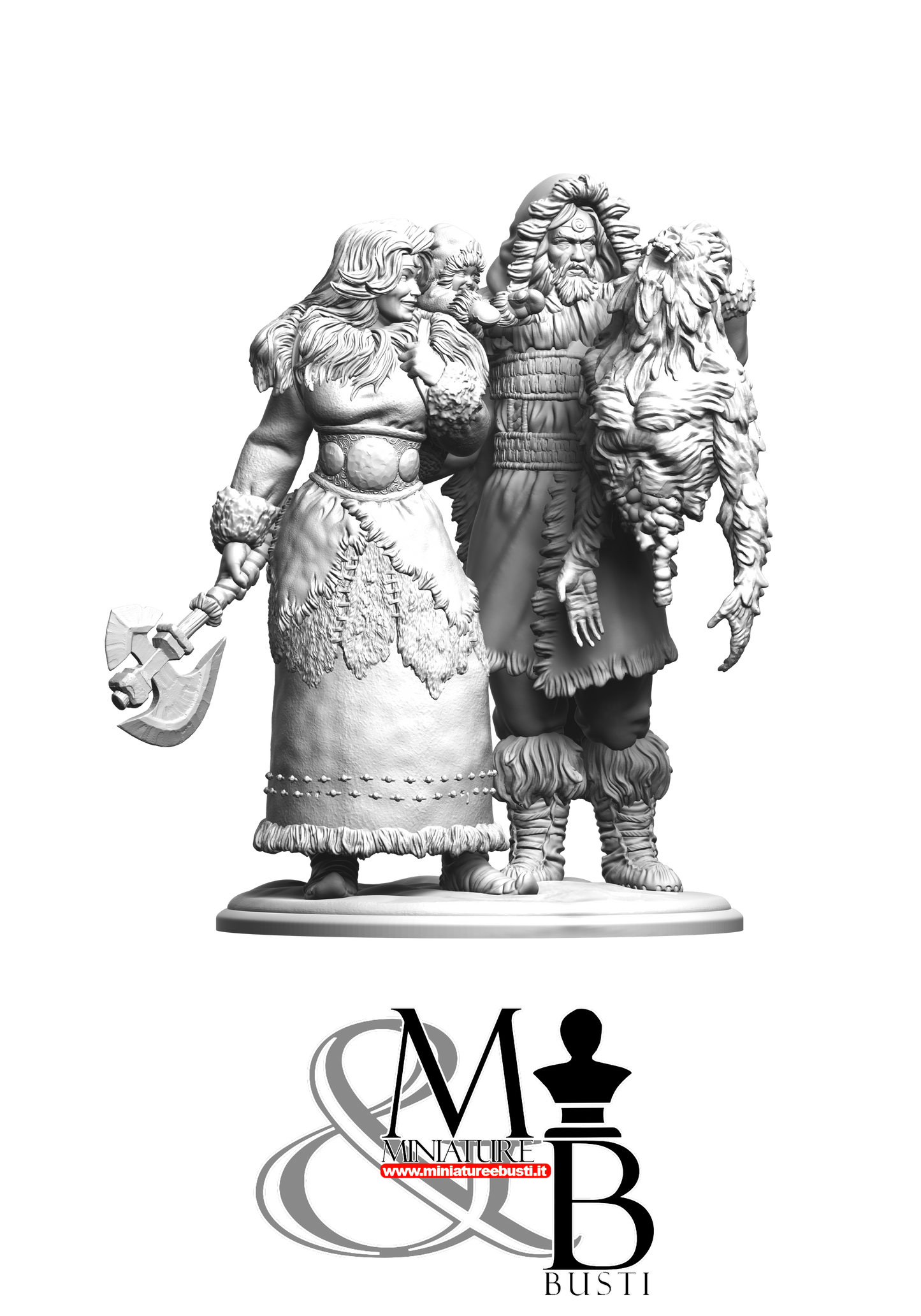 Cimmerian family - Full Diorama
