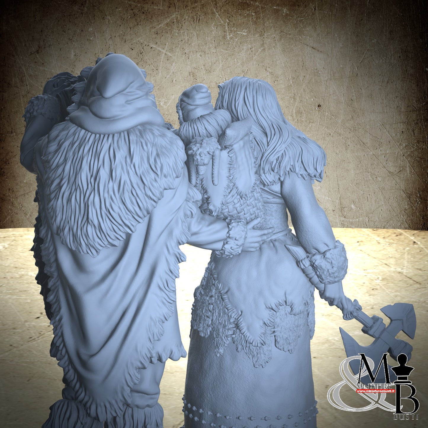 Cimmerian family - Full Diorama