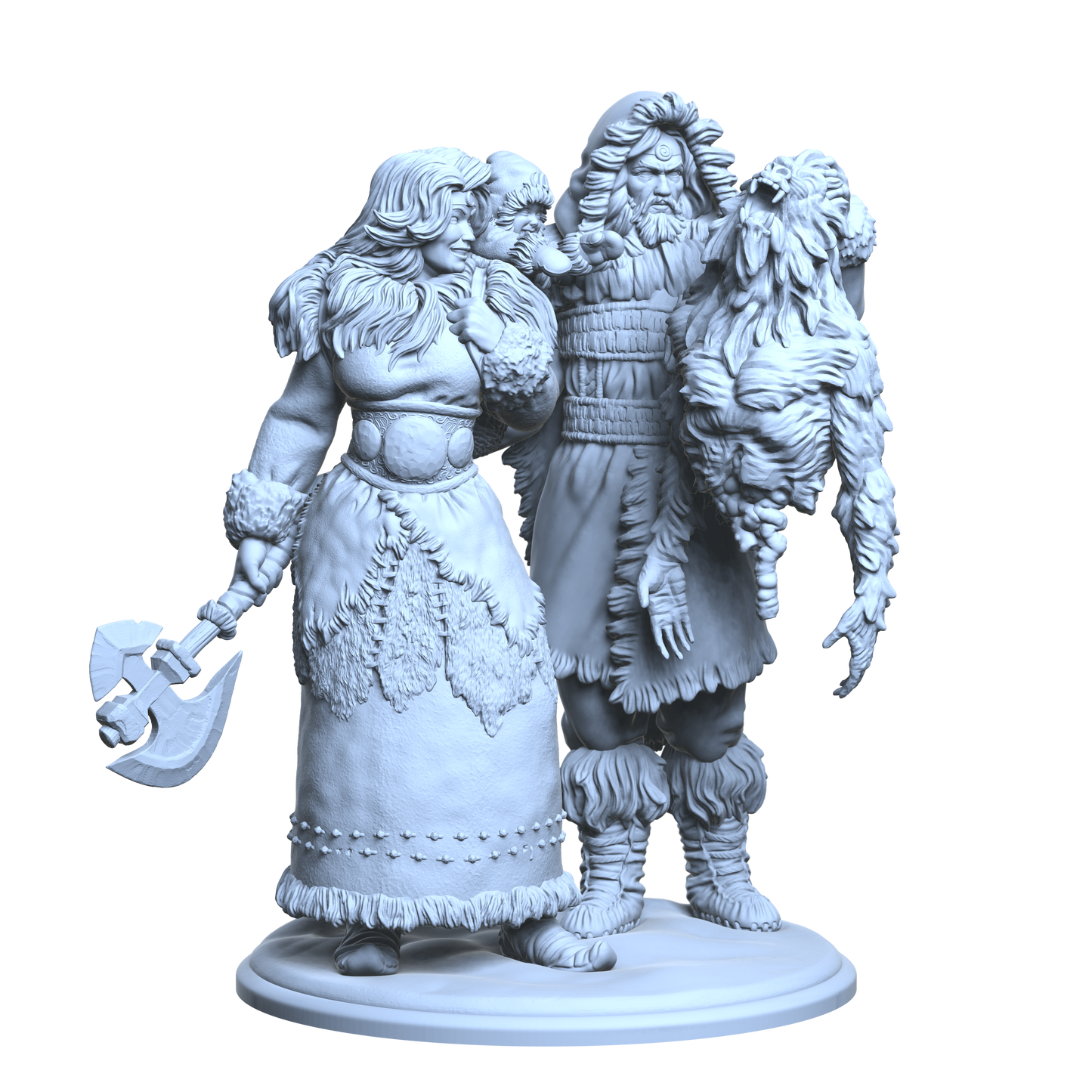 Cimmerian family - Full Diorama