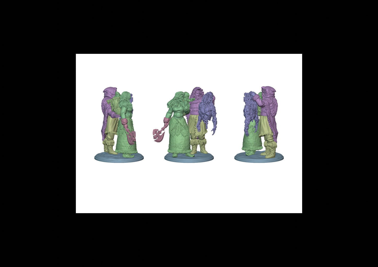Cimmerian family - Full Diorama