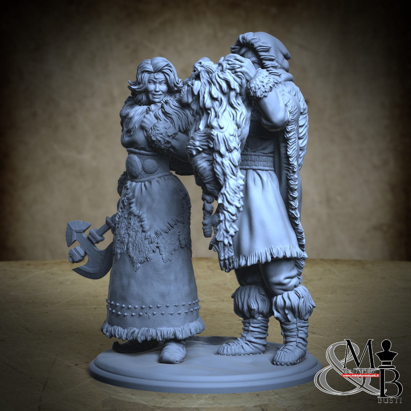 Cimmerian family - Full Diorama