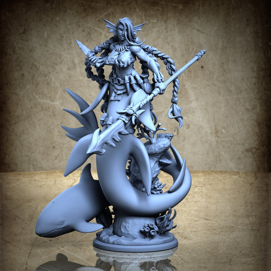 Dahana The Hunter (Mermaid Form) - SFW