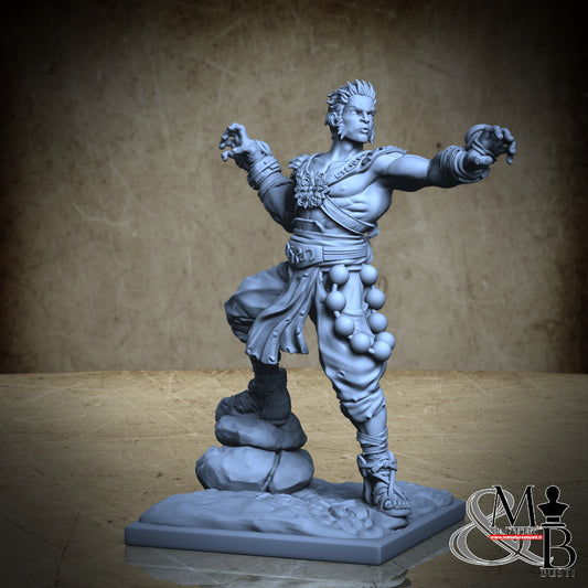 Dewan the monk - Human Form