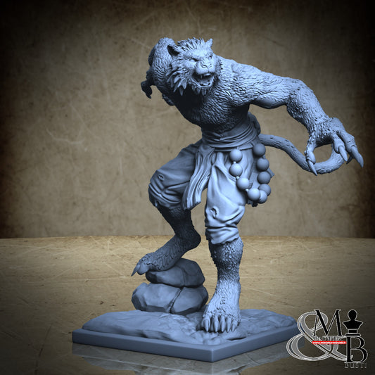 Dewan the monk - Weretiger Form
