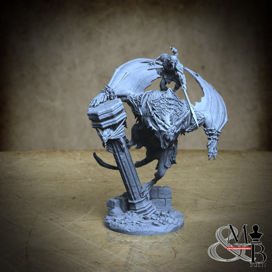 Dire Bat Riders - Pose 03