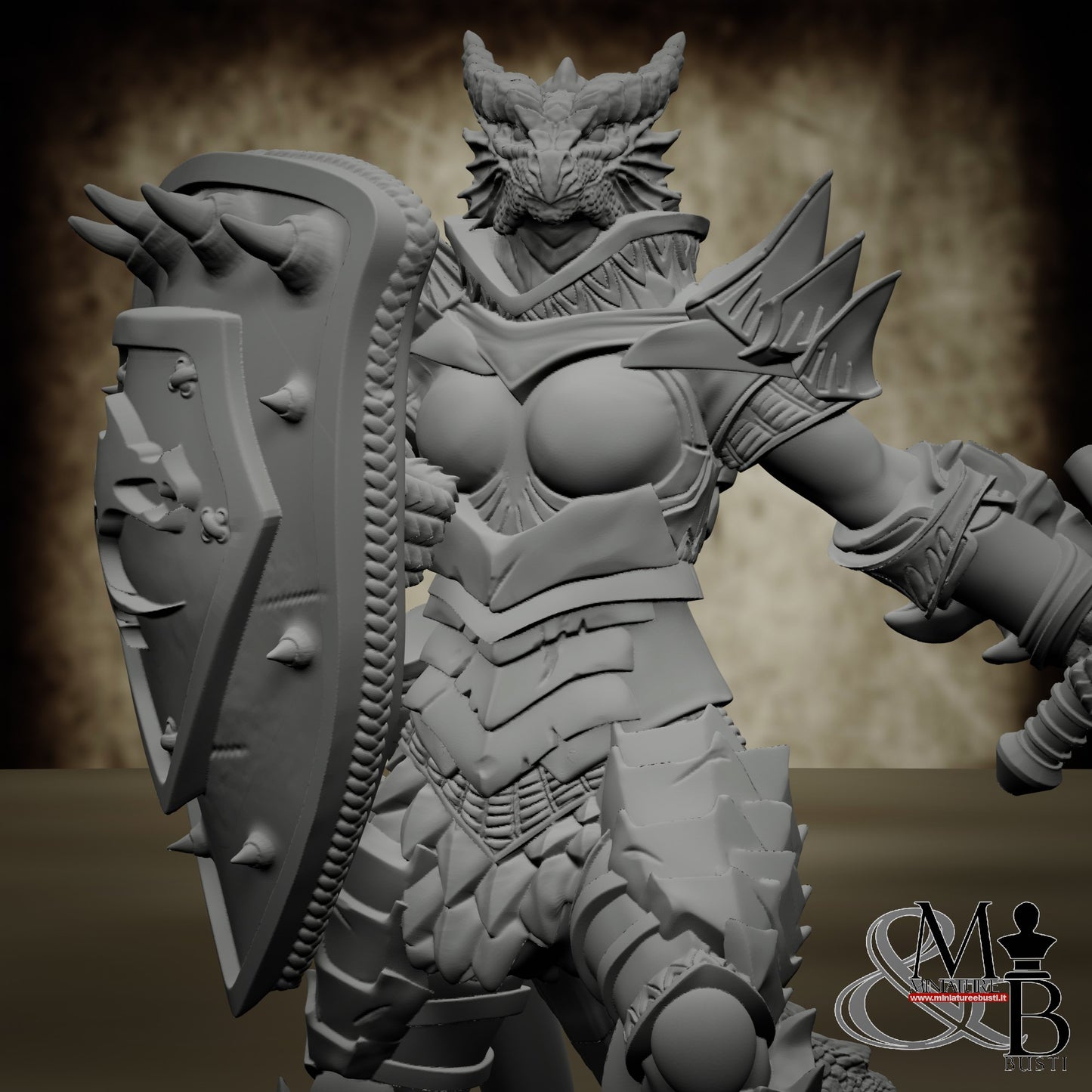 Dragon Blood Knights - Pose 1