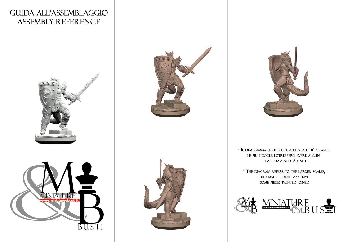 Dragon Blood Knights - Pose 1