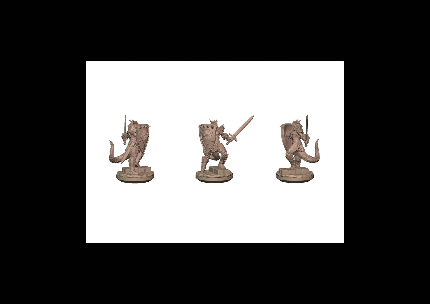 Dragon Blood Knights - Pose 1