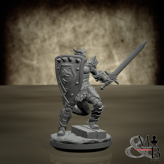 Dragon Blood Knights - Pose 1