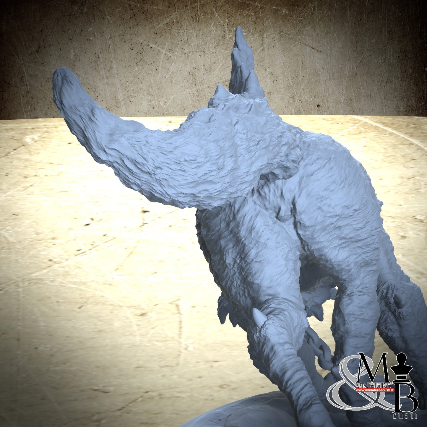 Druutha the orc huntress - Wolf