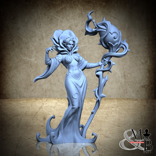 Eternal bloom - With a staff