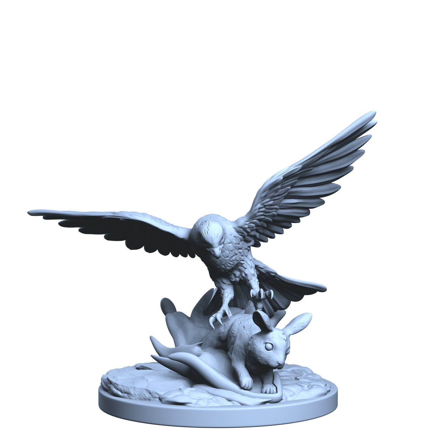 Falcon on the hunt