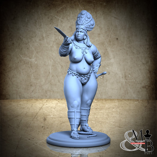 The slavetrader Farida - nsfw version - Knife