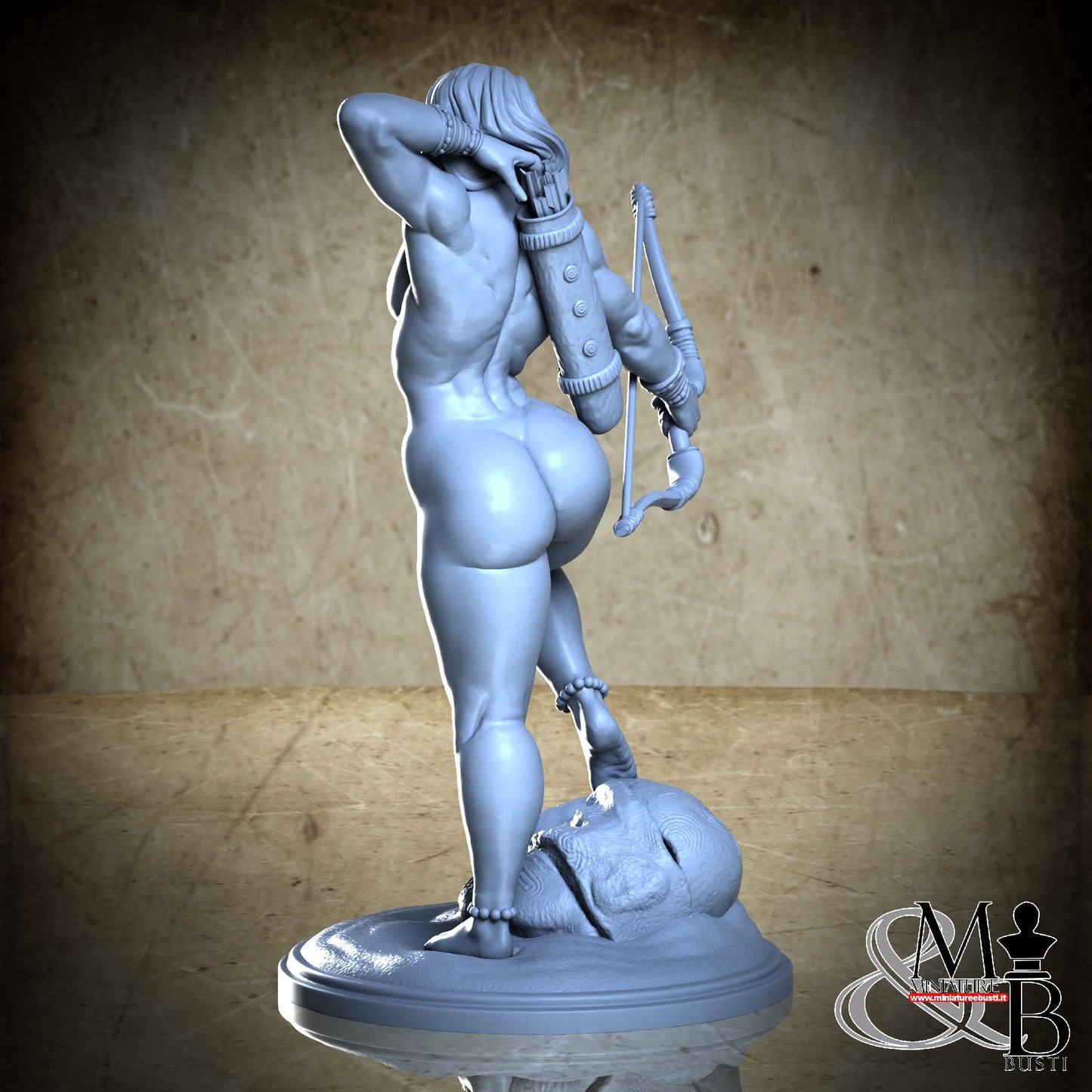 Flavia - The archer - Naked