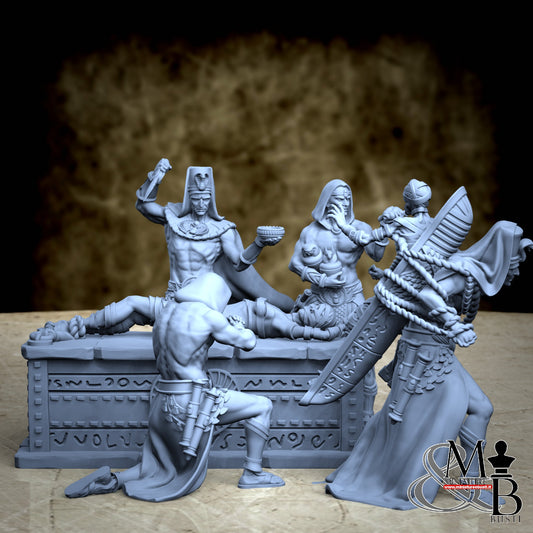 High Priests of Egypt - Diorama Completo