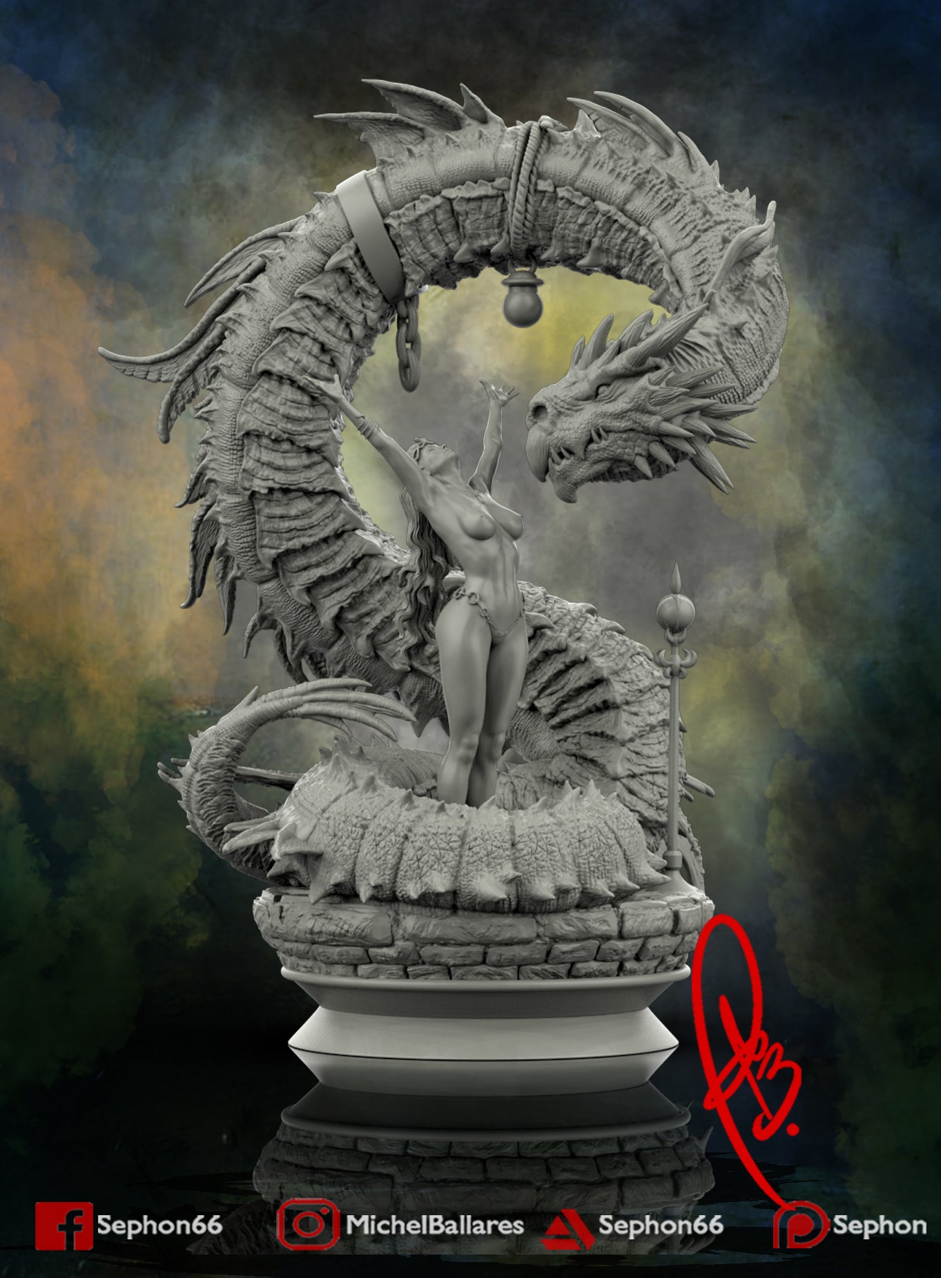 Dragon and Girl