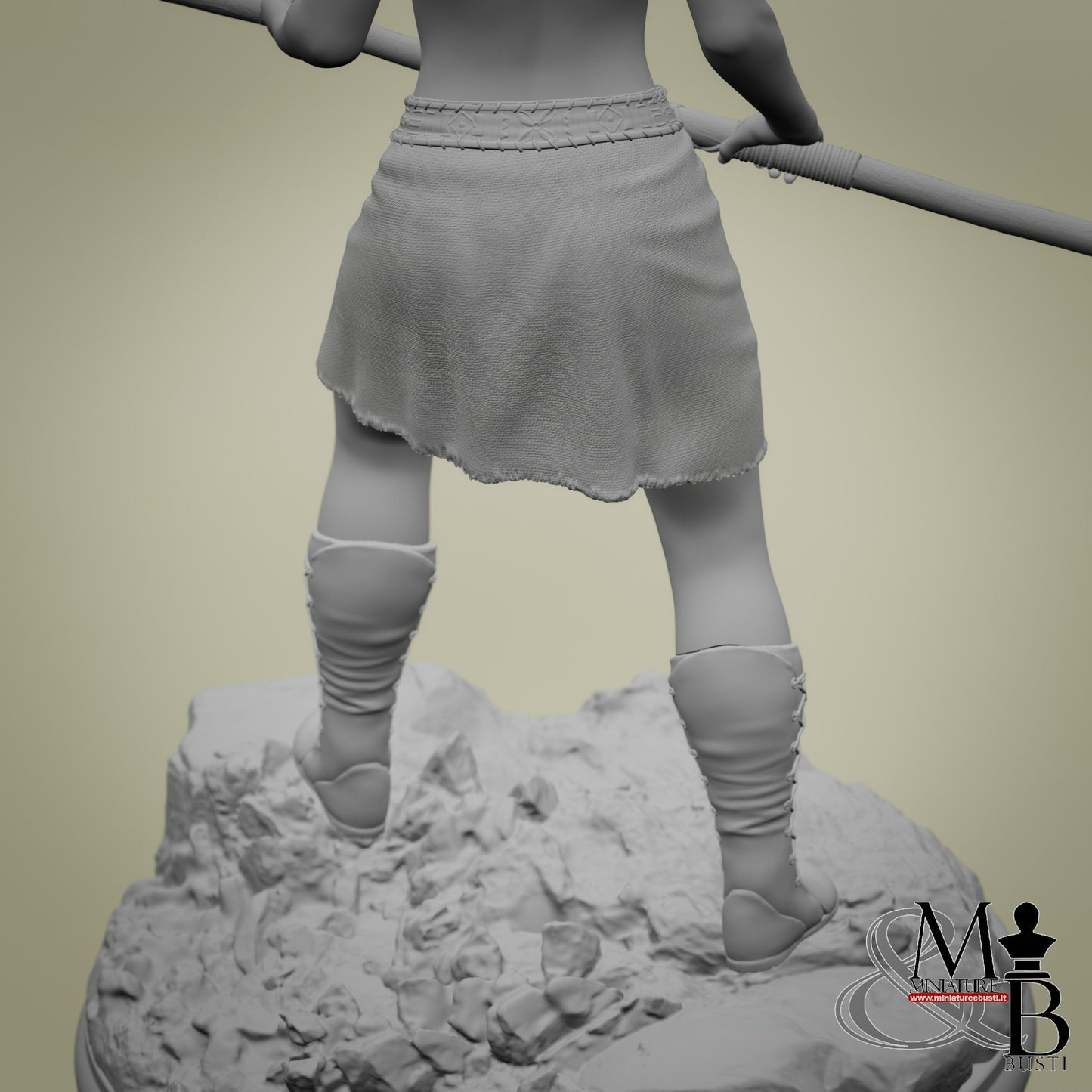 Greek female warrior - SFW