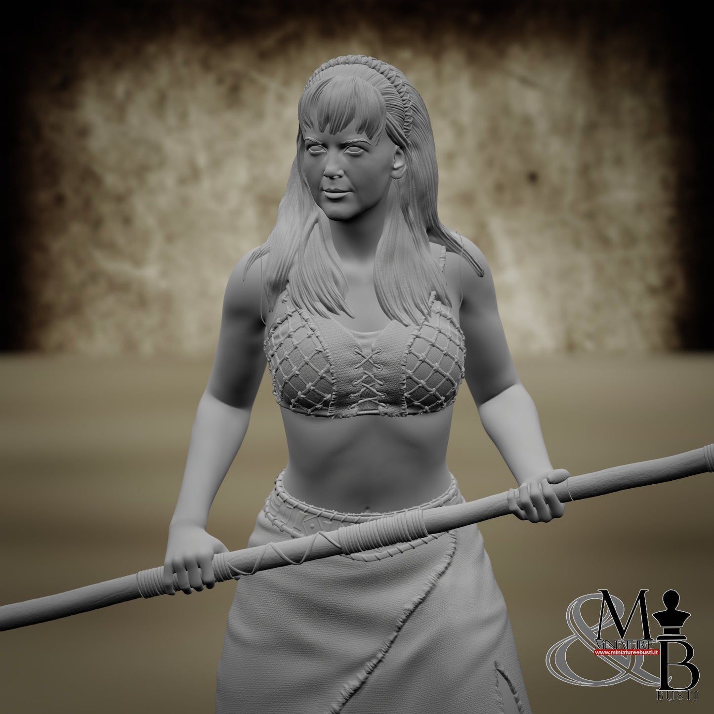 Greek female warrior - SFW