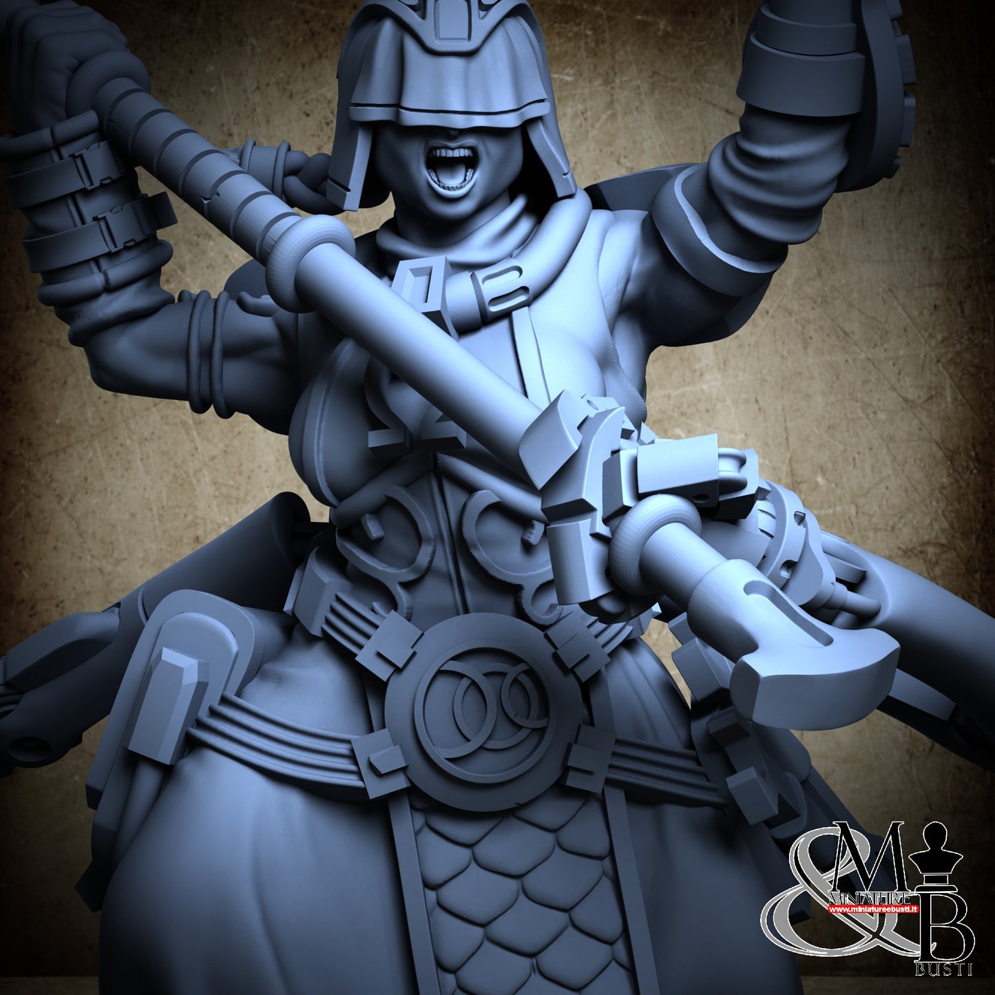 Norgrem Gempriestesses - Pose 1 with FX