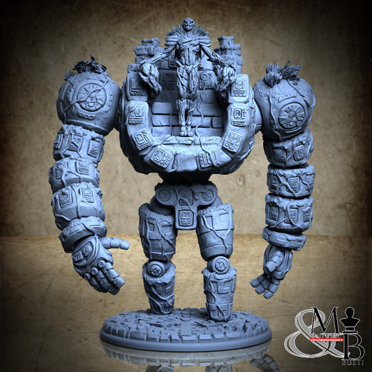 Wajan The Rooted (Earth Elemental) and The Landslide (Earth Golem)