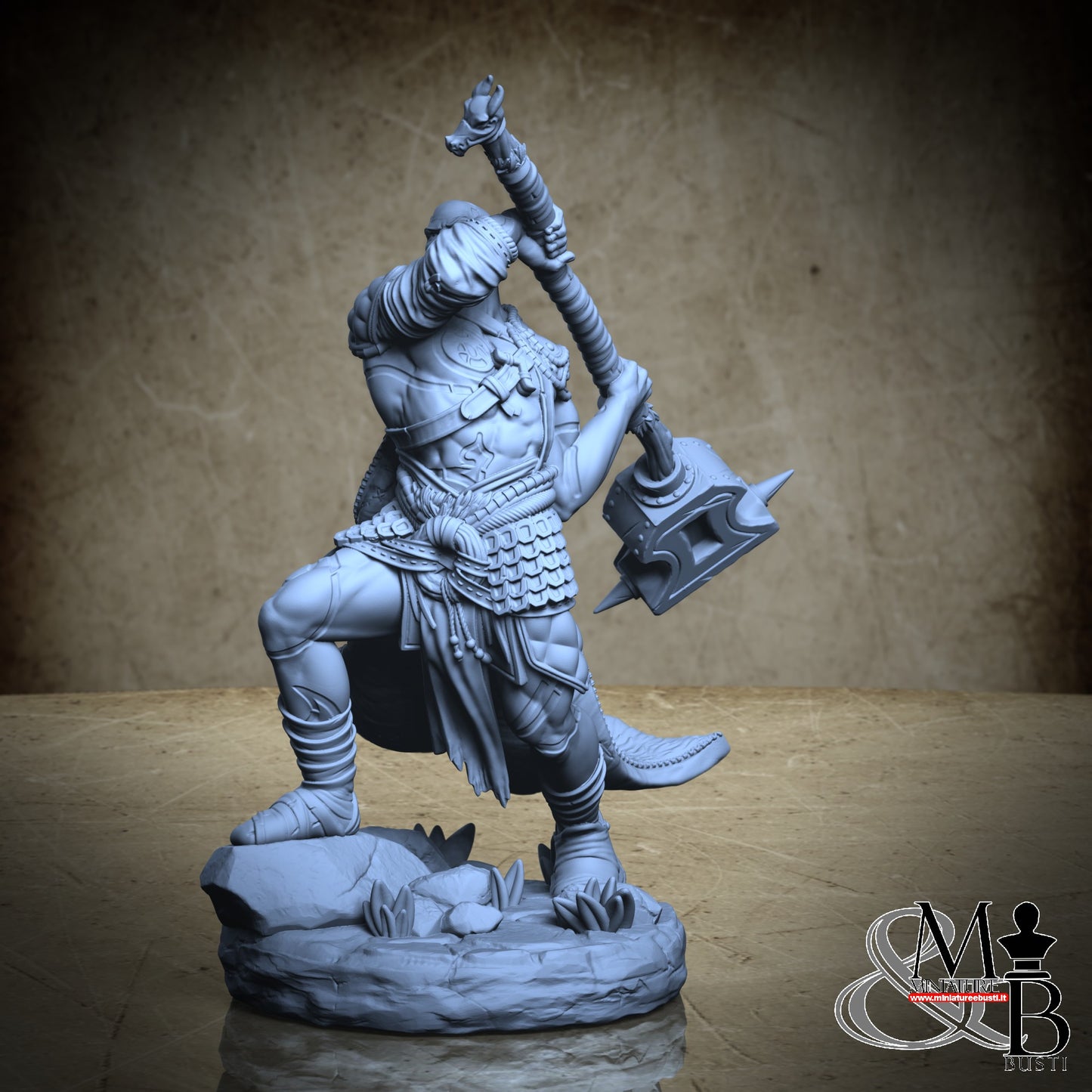 Goliath Warrior - Con tatuaggi