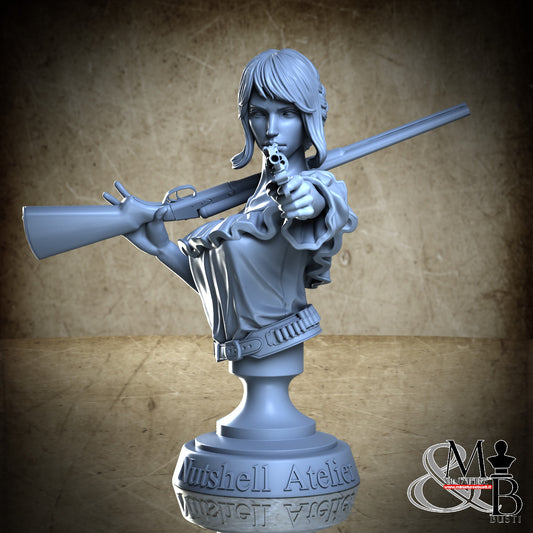 Gunslinger 01 Bust - Clothed