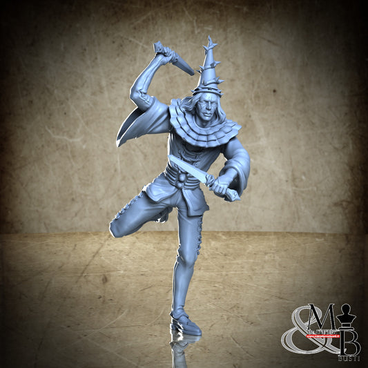 Harlequins - Daggers Attacking