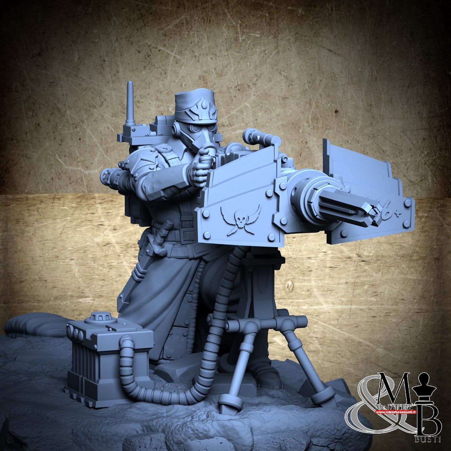 Morior Heavy Infantry - Plasma Gun Standup Spotter