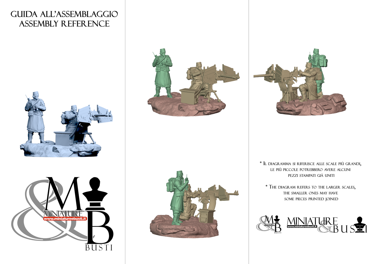Morior Heavy Infantry - Dual Gun Standup Spotter