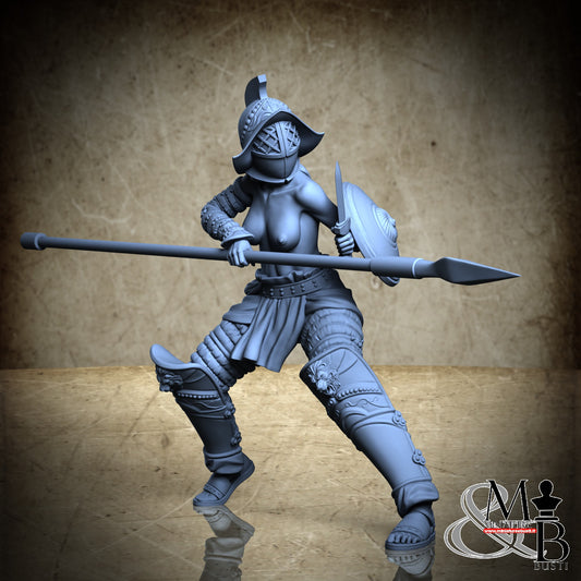 Gladiatrix - Hoplomachus helmet