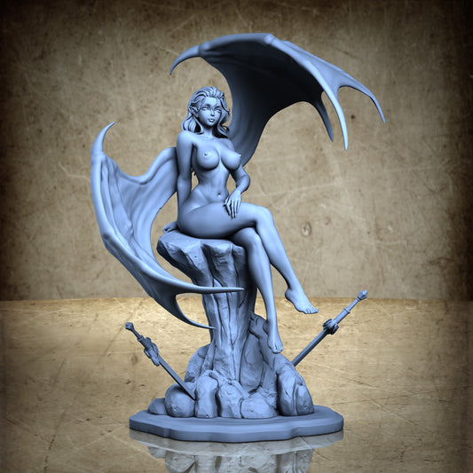 Izel The Barbarian Succubus Pose 2 - NSFW