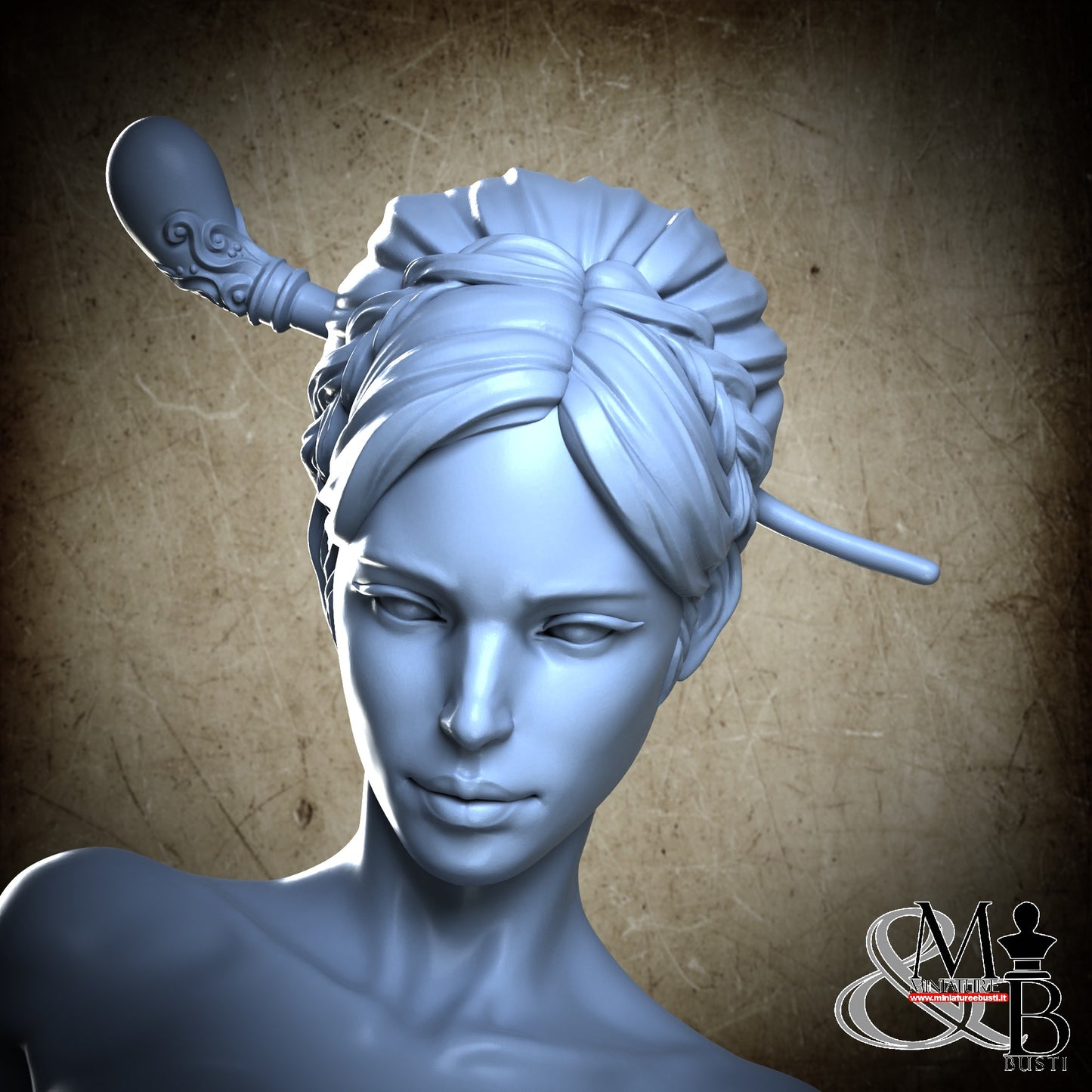 Katana Assassin bust - Katana Nude