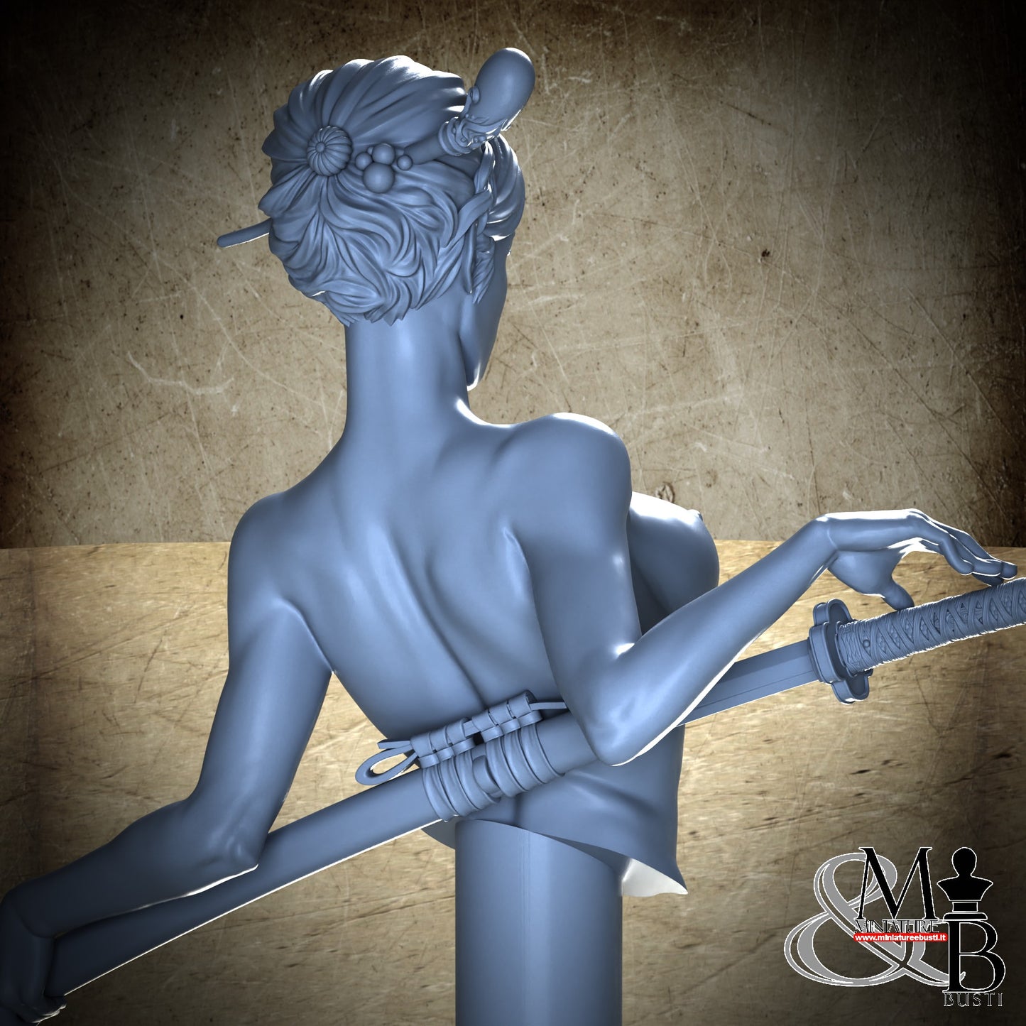 Katana Assassin bust - Katana Nude