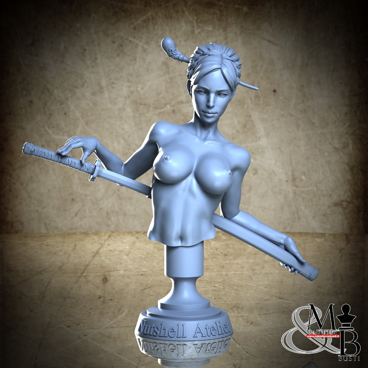 Katana Assassin bust - Katana Nude