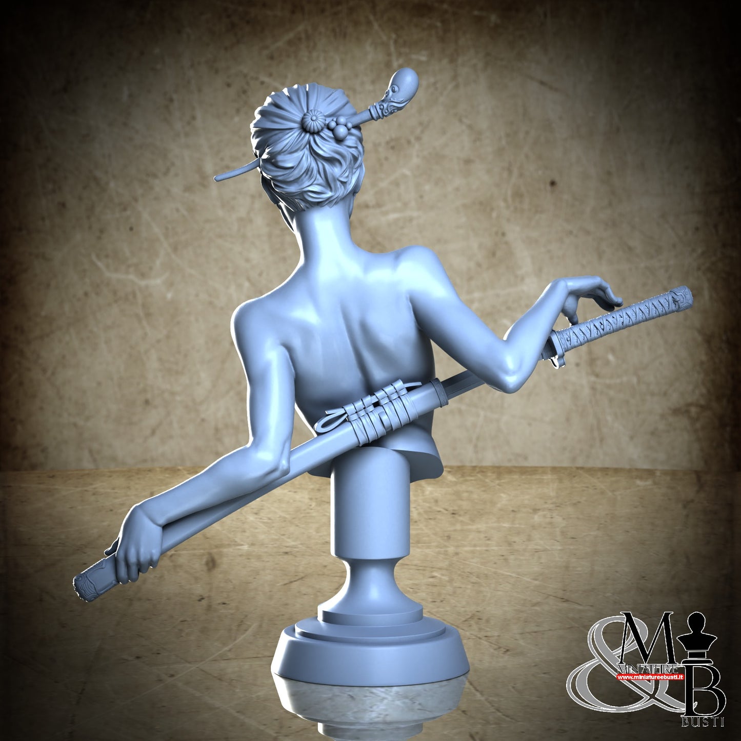 Katana Assassin bust - Katana Nude