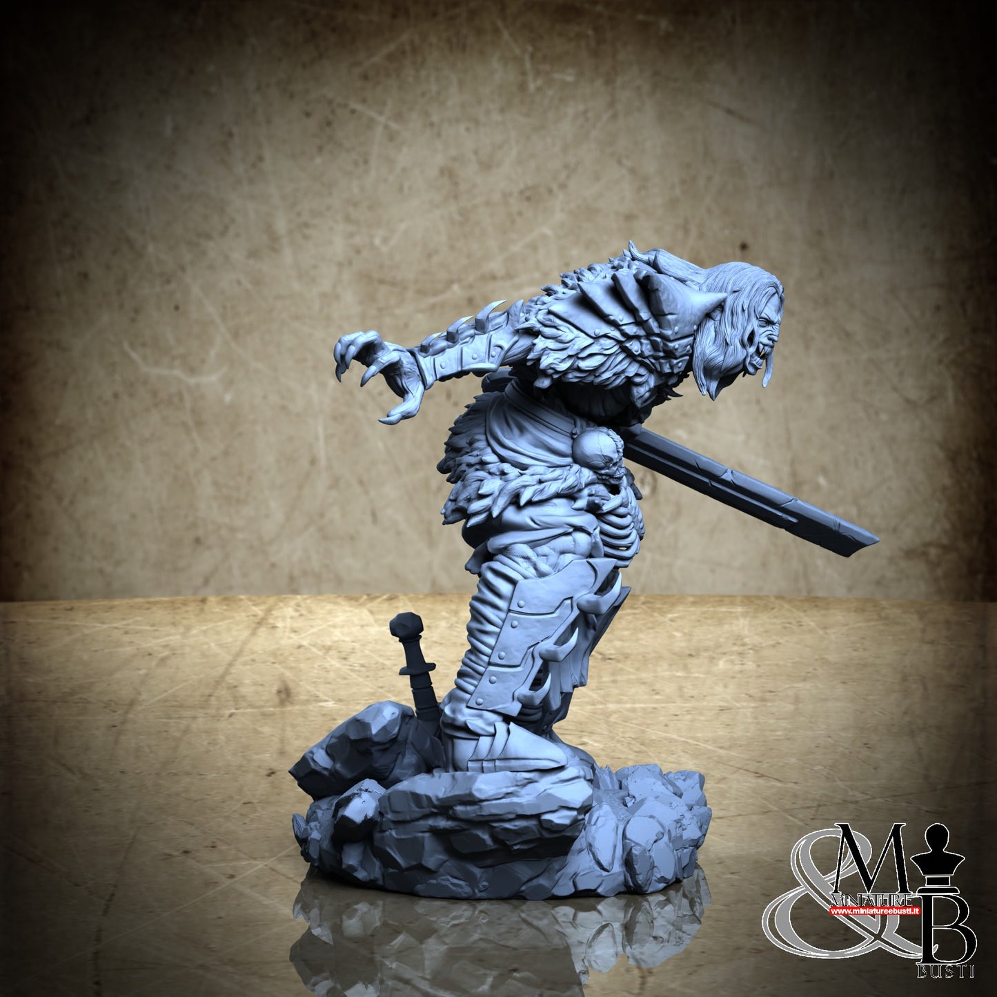 Voidblood Kinhunter - Pose 3 Scenic Base