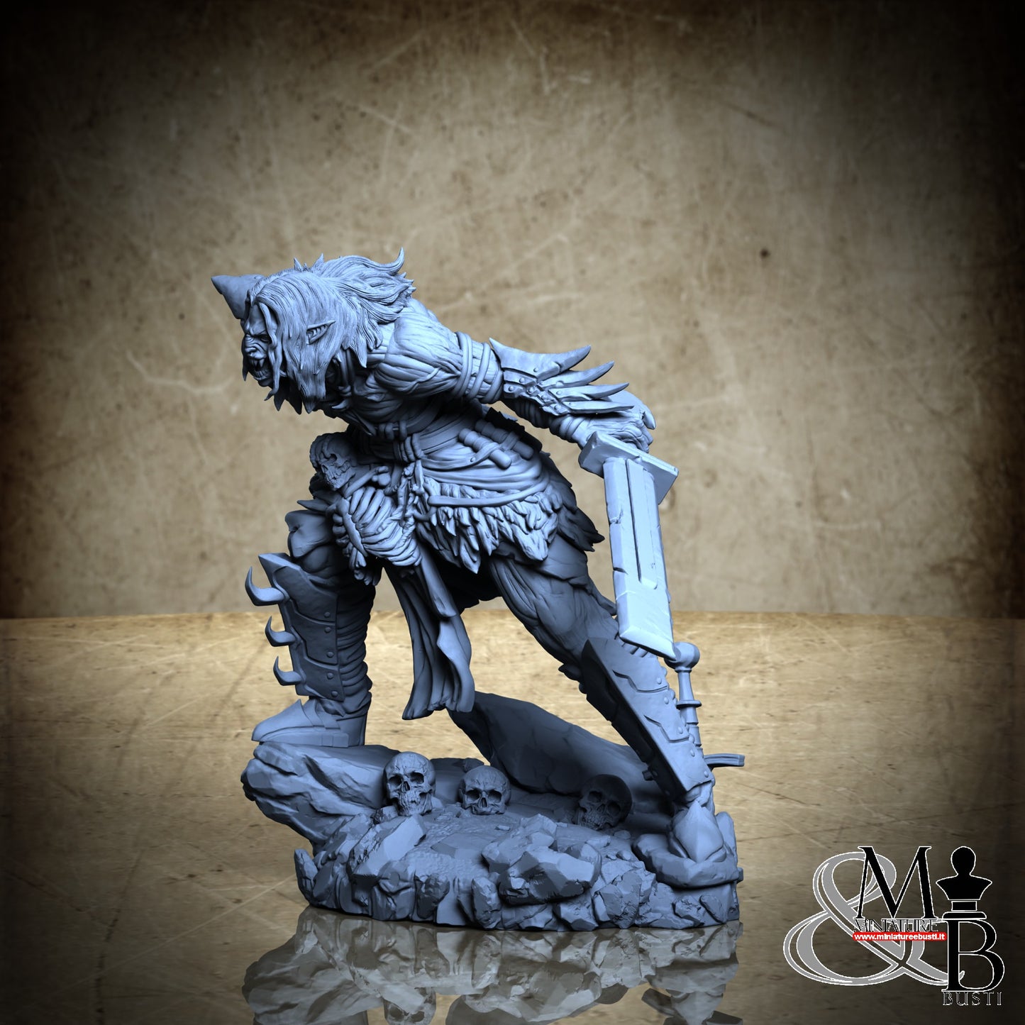 Voidblood Kinhunter - Pose 3 Scenic Base