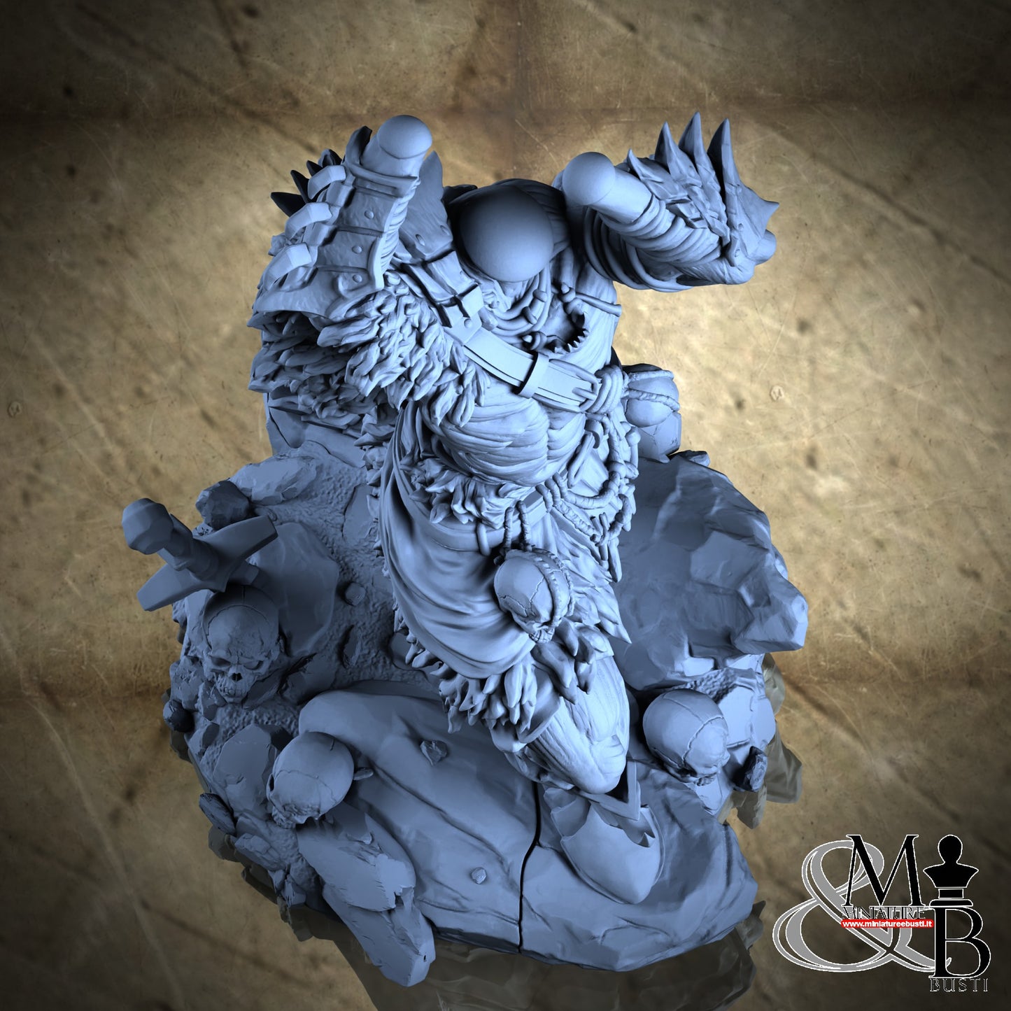 Voidblood Kinhunter Modular - Pose 4 Modular Scenic Base