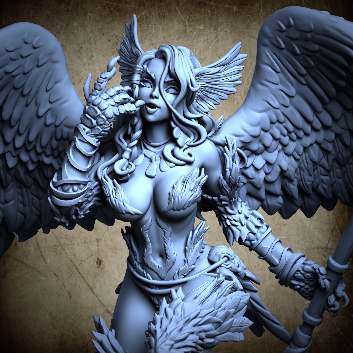 Hunter Harpy Kyrin - SFW