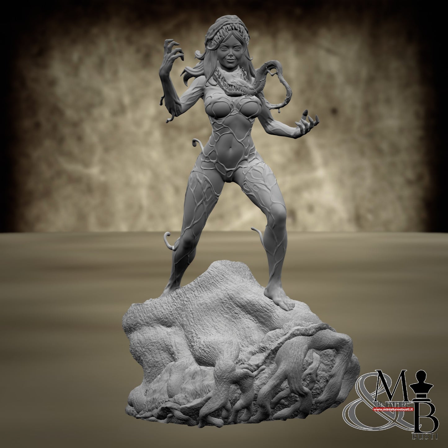 Lady with symbiote - SFW