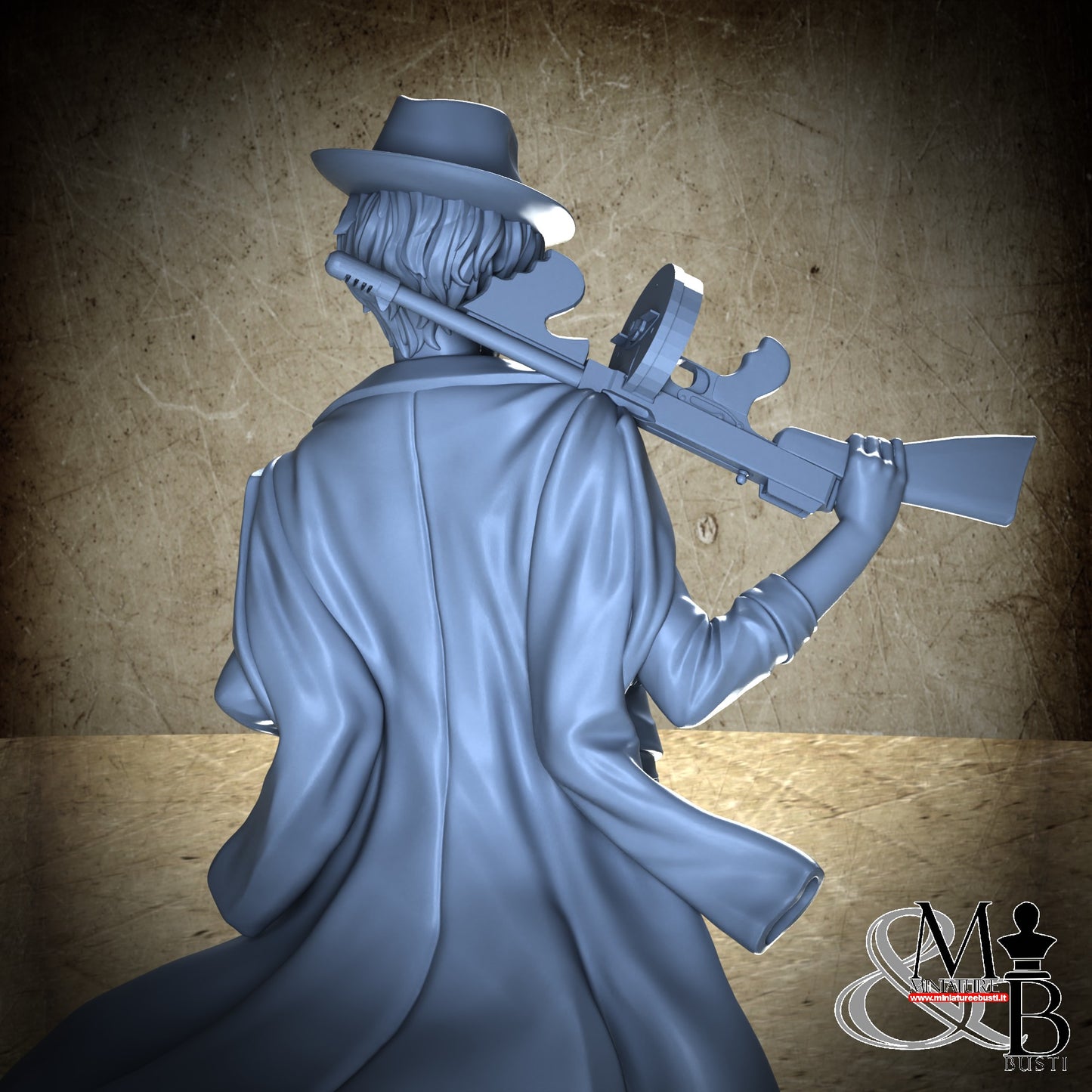 Mafia Girl - Coat and Fedora