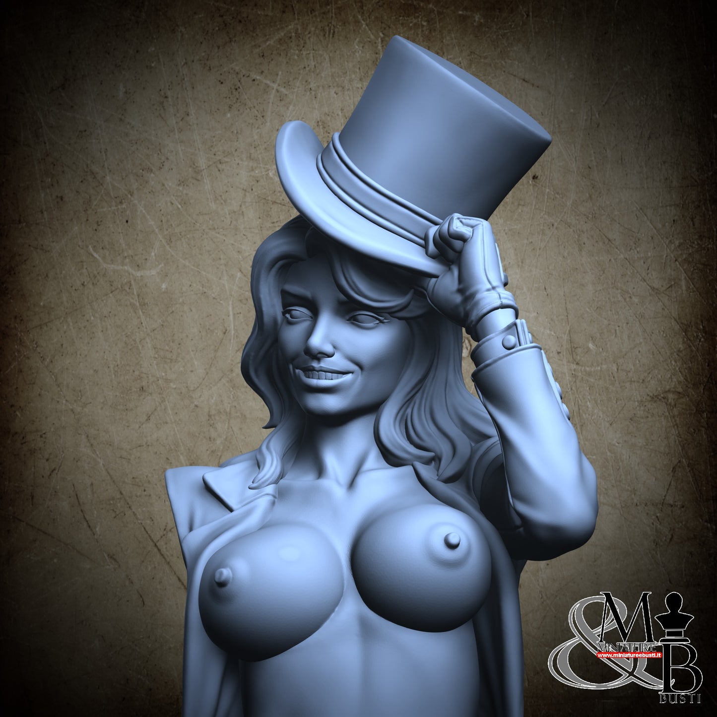 Magician Bust - Nude 1