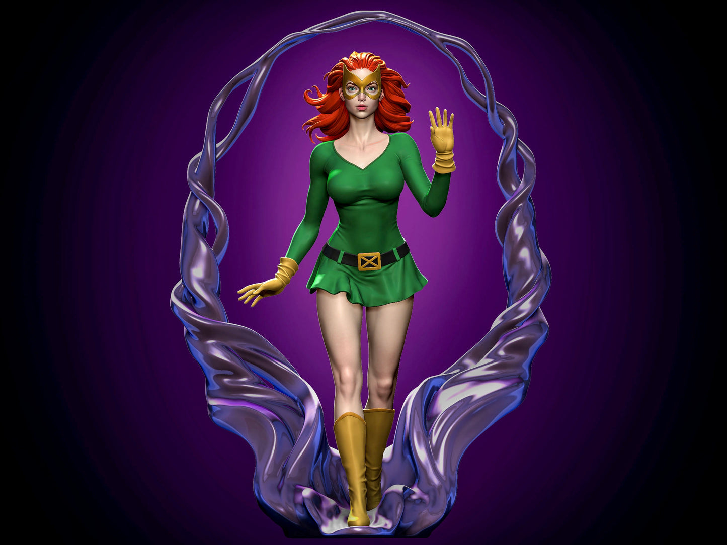 Super Heroin with powers - SFW