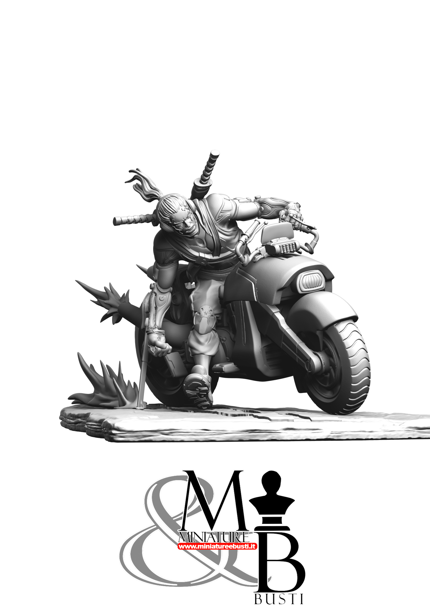 Mantis Takeshi biker - Base Model