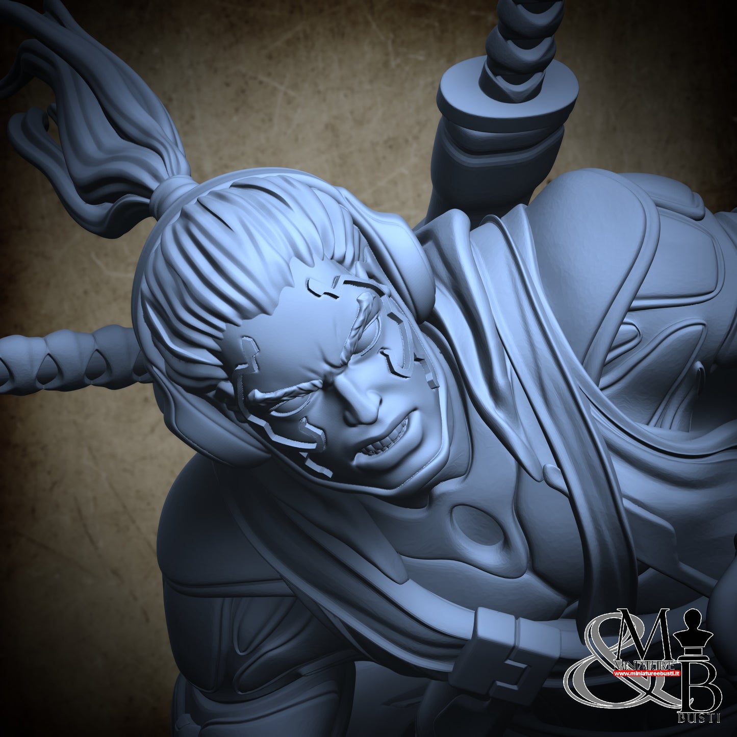 Mantis Takeshi biker - Base Model