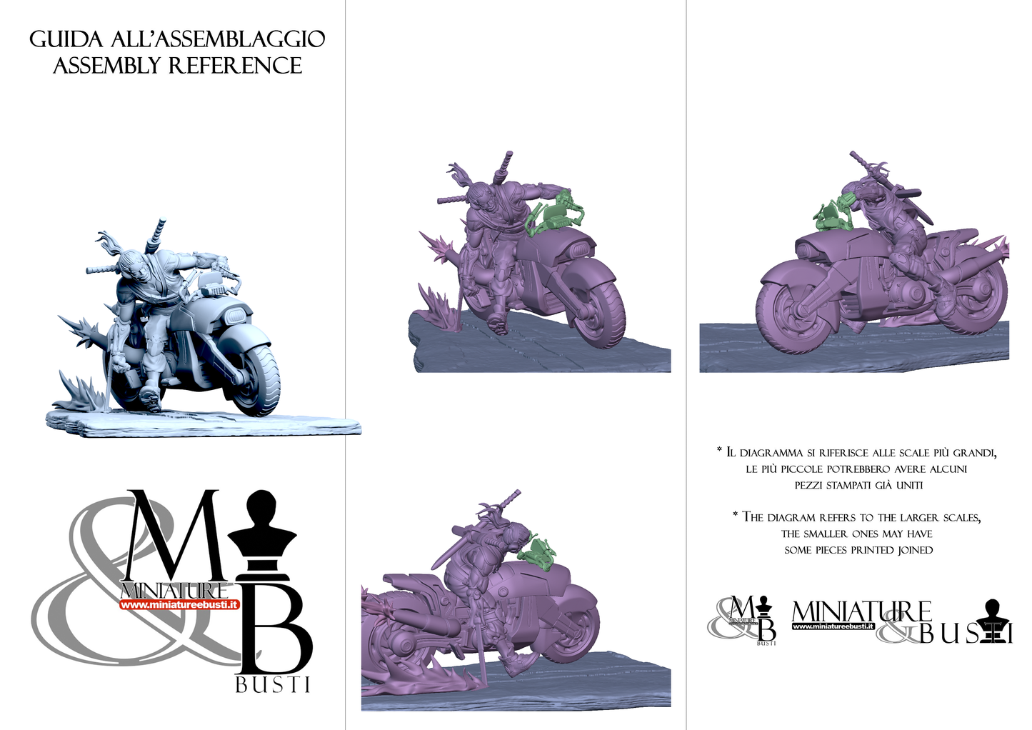 Mantis Takeshi biker - Base Model