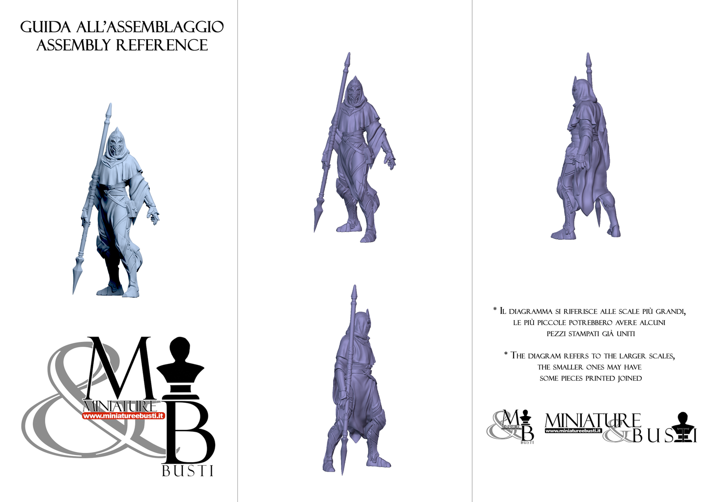 Marquise’s guards - Pose 5 (Spear)